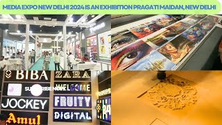 Media Expo New Delhi 2024 is an exhibition Pragati Maidan New Delhi [upl. by Lleinnad]