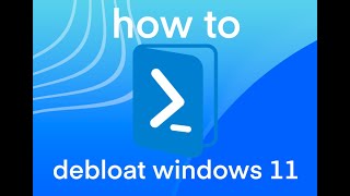 How to debloat windows 11 2024 Tutorial [upl. by Thibaud]