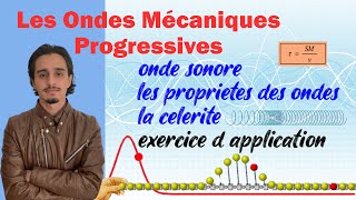 Les Ondes Mécaniques Progressives 2bac الموجات الميكانيكية المتوالية [upl. by Rudich32]