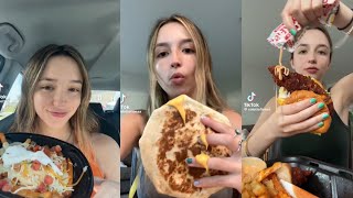 BEST bites of ‘Colettefiona’ Mukbang Tiktok compilation [upl. by Meill897]