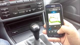 E46 bmw reverse  AUX  Bluetooth audio [upl. by Ain]