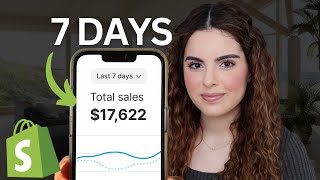 I Tried Dropshipping For One Week With Only 100 [upl. by Val]