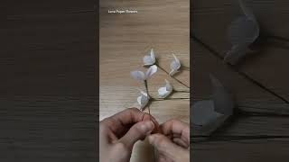 DIY  Crepe Paper Flower 1  Craft Tutorial  Lana Paper Flowers [upl. by Arjun]