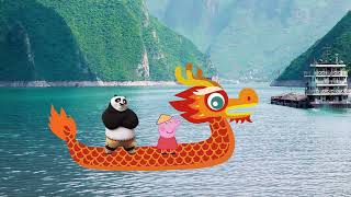 Peppa Pig Around the World Songs  China  Check Out China [upl. by Richman414]