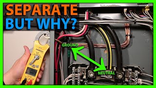 Why Neutrals and Grounds are Separated in a Sub Panel [upl. by Lashondra]