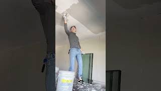 How to Prepare Tiles Wall ​ Wall paint​ Fast amp Beauty part 6304 [upl. by Leod891]