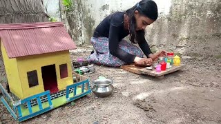 ഞാൻ ഒരു Donut ഉണ്ടാക്കി നോക്കിയതാ  Mini World  Malayalam  Mini Donut  Ranias Miniature Kitchen [upl. by Aihsekel]