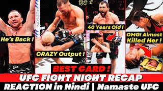 BEST CARD  Petr Yan Beats Deiveson Figueiredo  UFC Fight Night Reaction REACTION and BREAKDOWN [upl. by Brande]