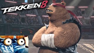 TEKKEN 8 – Kuma Reveal amp Gameplay Trailer REACTION [upl. by Llorre770]