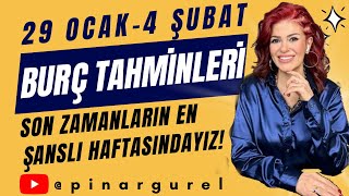 SON ZAMANLARIN EN ŞANSLI HAFTASI  DETAYLI BURÇ TAHMİNLERİ 29 OCAK4 ŞUBAT  BURÇLAR ASTROLOJİ [upl. by Roxine]