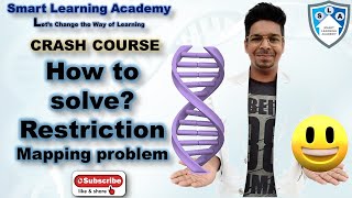 How to solve Restriction Mapping Problem Crash Course on RDTCSIRNETGATEDBTICMR [upl. by Zaller597]