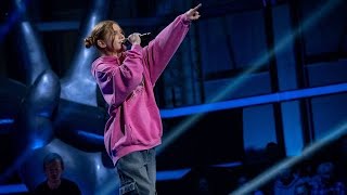 Eminem  Mockingbird Emma  The Voice Kids 2023 [upl. by Olli147]