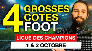 Pronostic foot Ligue des Champions  pronos Arsenal PSG Milan Dortmund Bayern  ticket 58 [upl. by Yleak505]