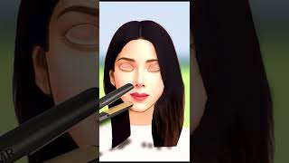 ASMR Hair Straightening at Hair Salon hairstraightening asmranimation asmrhairsalon [upl. by Nage739]