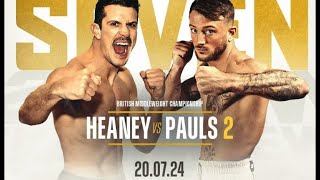 Nathan Heaney v Brad Pauls  Rematch  The Magnificent Seven  Boxing Preview  Boxing Predictions [upl. by Tham207]