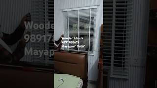 How to Install Wooden Blinds in Mayapuri Delhi  Expert Tips [upl. by Herrick]