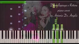 Ditonellapiaga e Rettore  Chimica  piano cover by Antonio De Angelis [upl. by Neelrak]