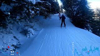 Skiing at Borovets  March 2021 Sitnyakovo Kings Cottage [upl. by Darb]