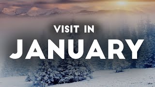 Top 10 Best Places to Visit in January 2024  Bucket List Travel [upl. by Siriso]