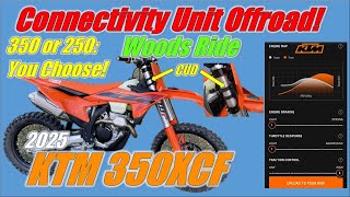 2025 KTM 350XCF with CUO on Woods Loop 350 or 250 You Choose [upl. by Yaya187]