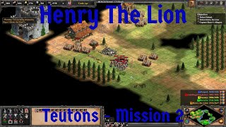 Teutons Campaign Mission 2  AOE2 AoK [upl. by Oyam]