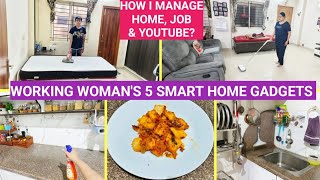 காசு இருந்தா தான் கணவரே😒 நம்மை மதிக்கிறார்Working Womans SMART Home Cleaning GadgetsVlog [upl. by Diane-Marie]