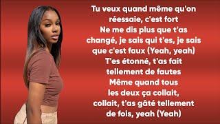 Ronisia  Oublie moi ParolesLyrics [upl. by Reizarf]