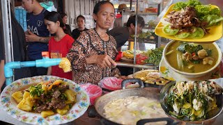 Amazing Site Make amp Cooking Various Fast Food amp Soup Selling On The Street  Yummy Fast Food amp Soup [upl. by Ardnama780]