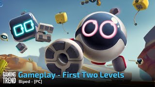 Biped  Co Op Gameplay  First two levels  PC Gaming Trend [upl. by Latea]