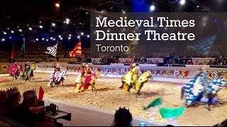 Family Travel Medieval Times Dinner Theatre Toronto [upl. by Xed]