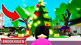 New CHRISTMAS UPDATE ADDED to Roblox Brookhaven RP [upl. by Marela]