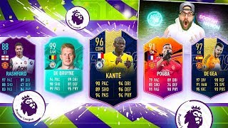 OMG INSANE HIGHEST RATED EPL DRAFT FIFA 19 Ultimate Team Draft [upl. by Yonina]