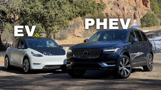 Tesla Model Y vs Volvo XC90 Recharge Cost Per Mile Comparison [upl. by Ellerol]