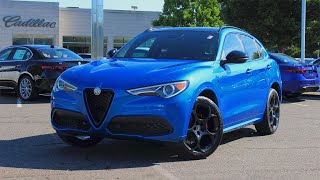 2022 Alfa Romeo Stelvio Veloce  Features Review amp POV Road Test [upl. by Aecila]