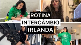 ROTINA DE INTERCÂMBIOEM DUBLIN ☘️ Dia dia de uma intercambista brasileira na Irlanda [upl. by Behlau]