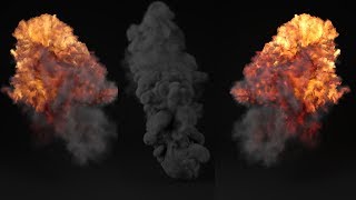 Tutorial No62  Rendering realistic Explosion and Smoke in Arnold for 3ds Max Arnold Volume [upl. by Natek186]