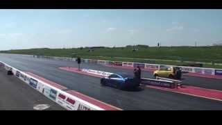 Darkside Developments Seat Arosa 20TDi vs Severn Valley Motorsports 238mph Nissan GTR 1200R [upl. by Abba]