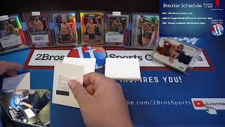 2021 UFC Prizm 3 Hobby Box Quarter Case Break 722 1pm CST [upl. by Delgado]