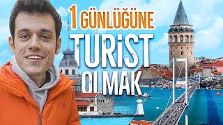 İSTANBULDA 1 GÜNLÜĞÜNE TURİST OLMAK [upl. by Kirk685]