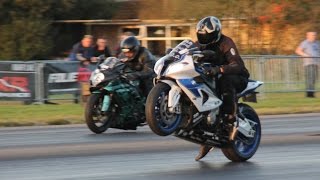 DHRA Dragracing Drachten motorbike racing [upl. by Bobseine]