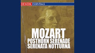 Posthorn Serenade No 9 In D Major KV 320  Concertante  Andante Grazioso [upl. by Sapers387]