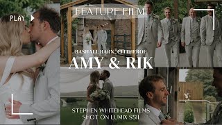 Amy amp Rik  Feature Wedding Film Shot on Lumix S5ii Bashall Barn Clitheroe [upl. by Nelyag]