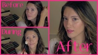 My Everyday Summer Makeup Routine ♡ Afternoons in June ♡  Blair Fowler [upl. by Rimidalv]