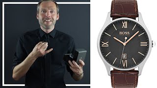 Top 5 Männer Uhren bis 200 Euro Armani Hugo Boss Thomas Sabo [upl. by Inirt]