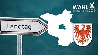 Wahlen in Brandenburg Aktuelle Hochrechnungen Informationen und Analysen  220924 [upl. by Natsirt]