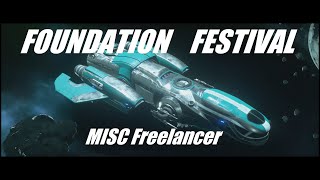 Star Citizen  Foundation Festival  Freelancer paint scheme [upl. by Hoban]