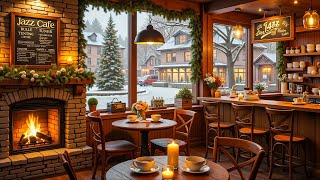 4K Cozy Coffee Shop ☕ Background Music for Relaxing and Working [upl. by Bern]