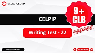 CELPIP Writing Practice Test With Answers  CELPIP Writing Mock Test [upl. by Hsotnas]