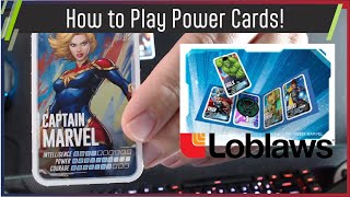 How To Play The Power Card Game Full Instructions and Hands On Loblaw Universe [upl. by Vargas]