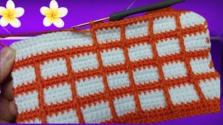 How to make super easy Crochet Pattern Blanket Crochet Tutorial  beginners  Loop2loopw1y [upl. by Anead]